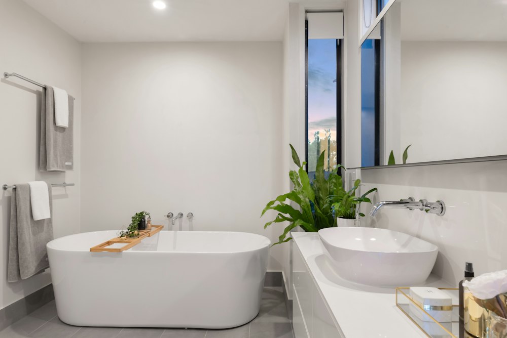 Modern bathroom by Ricks Plumbing